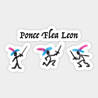 Ponce Flea Leon Sticker